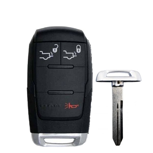 KeylessFactory: 2019-2021 Dodge Ram Pickup 2500 / 3-Button Smart Key / PN: 68381171AB / GQ4-76T